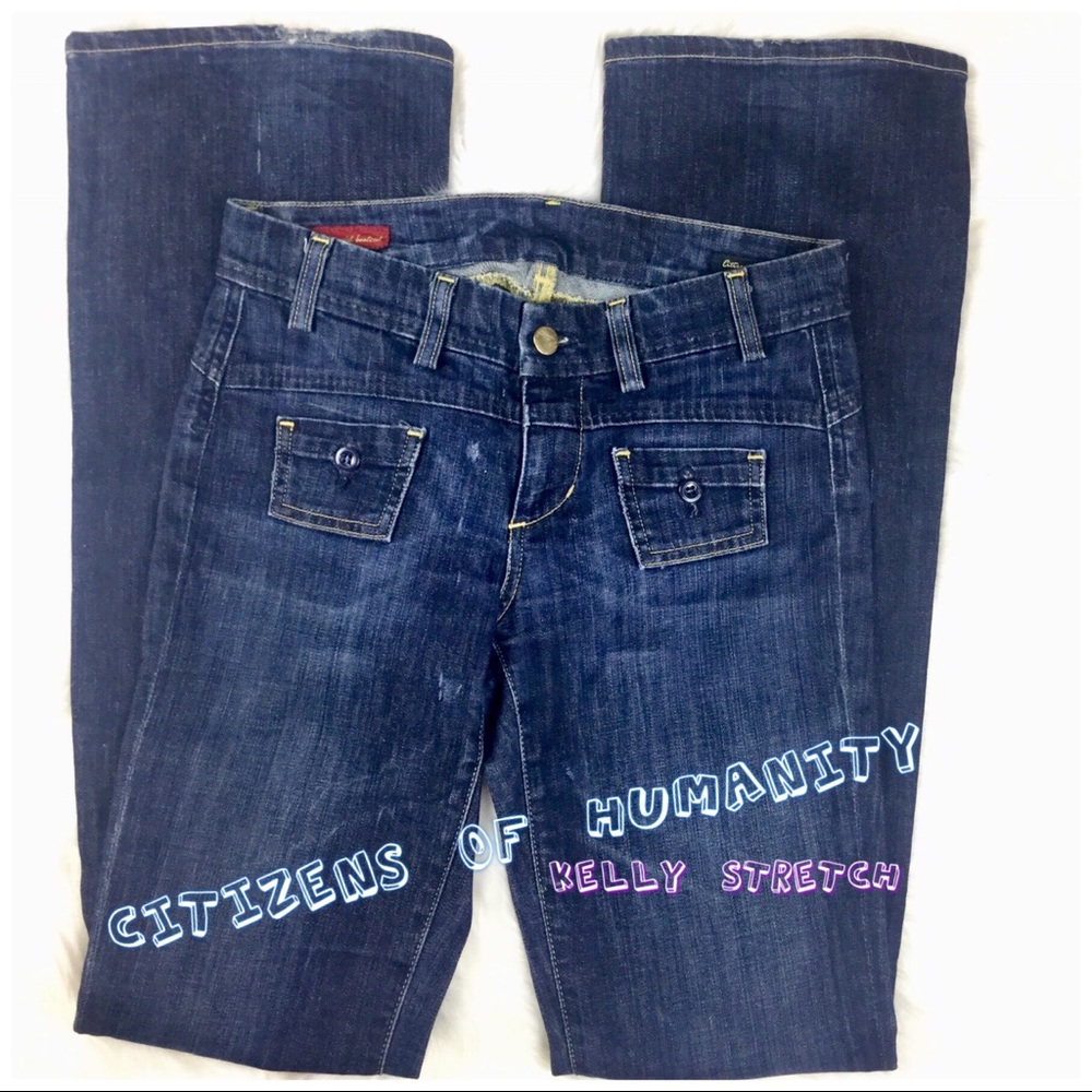 Kelly Stretch Low Rise Boot Cut Jeans 274-145